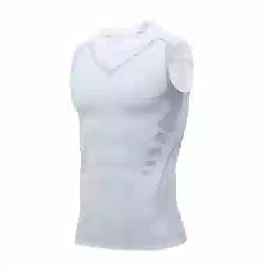 玉儿恋 运动紧身衣跑步速干修身弹力篮球训练服健身田径体育打底衣纯色背心 男款