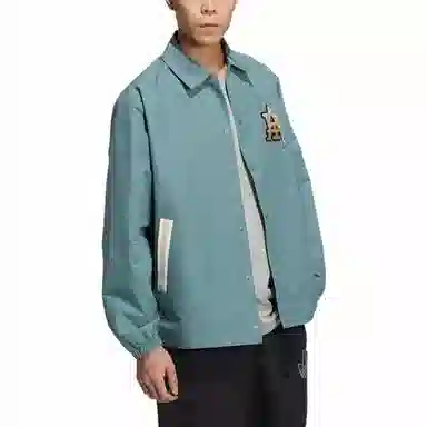 adidas Originals FW22 Letter Print Jacket Green