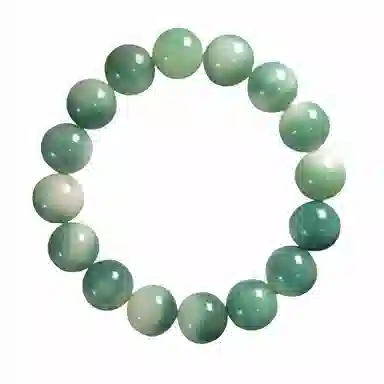 余笙情 招财进宝炭烧多宝绿飘花 原生态渐变绿 复古民族风高级感原生态佛珠盘玩 禅意 菩提根 手串 男女同款情侣款