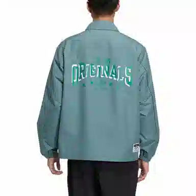 adidas Originals FW22 Letter Print Jacket Green