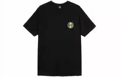 Stussy Surf Dot Tee Black