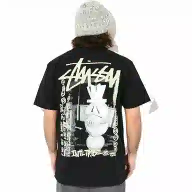 Stussy Sculpted Letter Print Tee