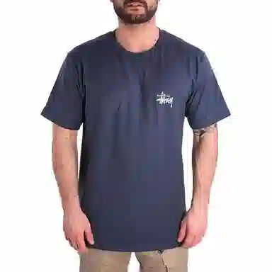 Stussy Basic Tee Navy