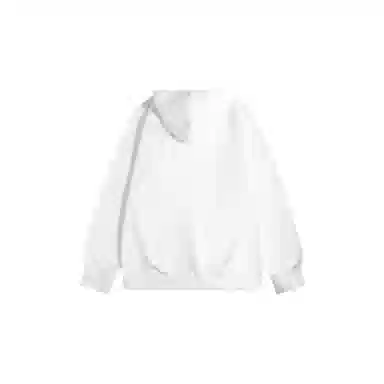 重磅基础 纯色连帽宽松套头落肩长袖卫衣 女款