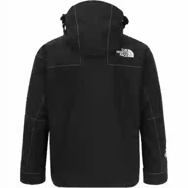 The North Face Logo Hoodie Jacket Black