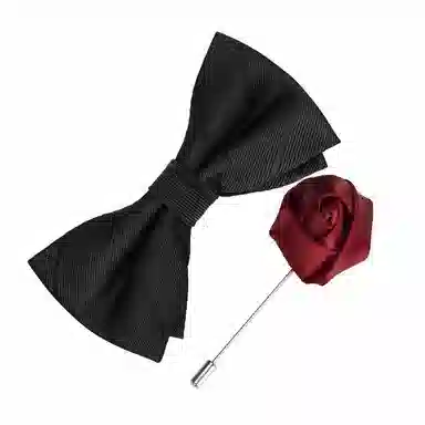 啄木鸟 纯色 结婚领结 婚礼西装衬衣礼服 蝴蝶结 领带 男款