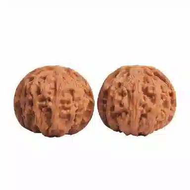 月印百川 苹果园古玩狮子头盘玩 文玩核桃 核桃类把件 男款