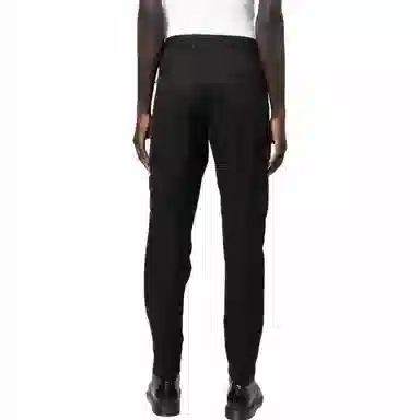 Stone Island FW22 Compass Print Cargo Pants Black