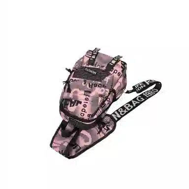 欧曼斐 运动学生单肩包休复古日系斜肩小背包 尼龙 胸包 男女同款情侣款 多色