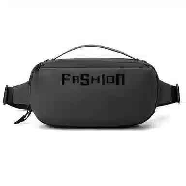 垣途者 商务休闲 尼龙 腰包 男款 黑色