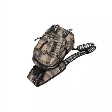 欧曼斐 运动学生单肩包休复古日系斜肩小背包 尼龙 胸包 男女同款情侣款 多色