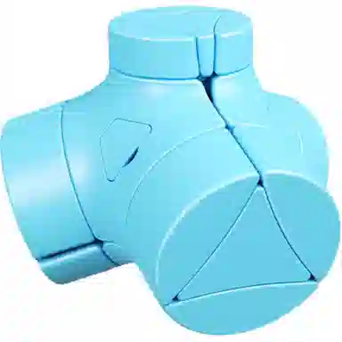 圣手 四阶镜面魔方二三阶异形 早教益智玩具