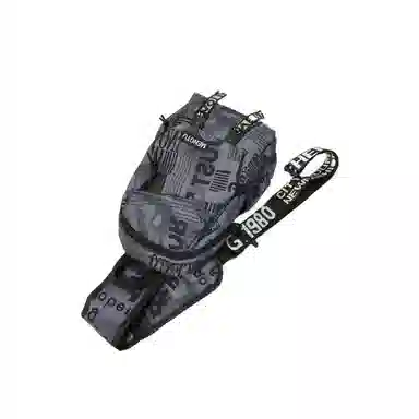 欧曼斐 运动学生单肩包休复古日系斜肩小背包 尼龙 胸包 男女同款情侣款 多色