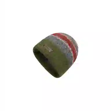 氧气樱桃 混纺拼色针织大头围保暖春秋保暖 腈纶 绒线帽 男女同款情侣款