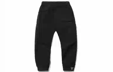 李宁 工装收口宽松休闲长裤 男款 黑色