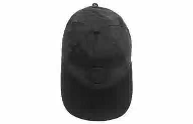 Stone Island Nylon Baseball Cap Black