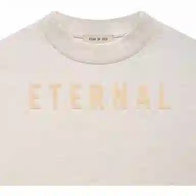 Fear of God Cotton SS23 ETERNAL SS T-Shirt Light Oatmeal T
