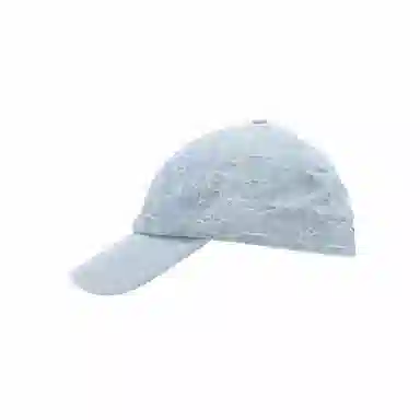 Louis Vuitton Logo Print Cap Light Blue