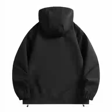 大卫贝肯 美式复古个性字母印花宽松休闲户外通勤保暖防风日常百搭薄款夹克外套 男女同款