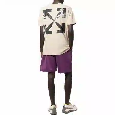 OFF-WHITE SS22 Logo T-Shirt Beige