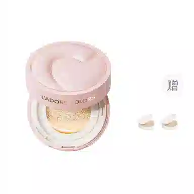 烙色 双皮奶粉霜爱心气垫 保湿