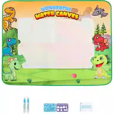 古欧 水画布涂鸦超大魔法清水画毯 早教益智玩具
