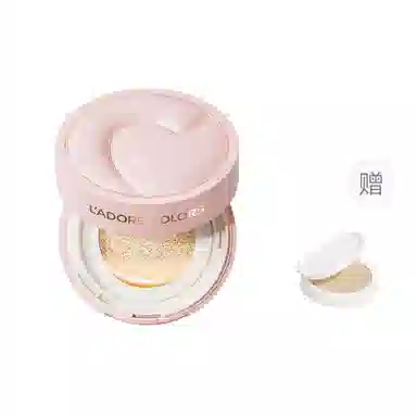 烙色 双皮奶粉霜爱心气垫 保湿