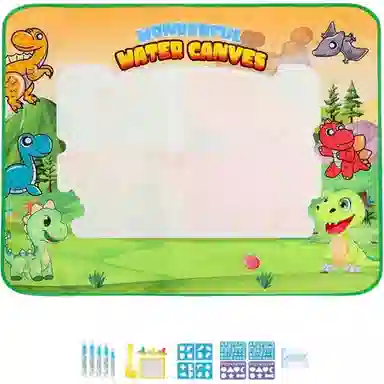 古欧 水画布涂鸦超大魔法清水画毯 早教益智玩具