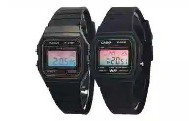 CASIO YOUTH F-91WG-9F-91WM-3-Flicker Wave