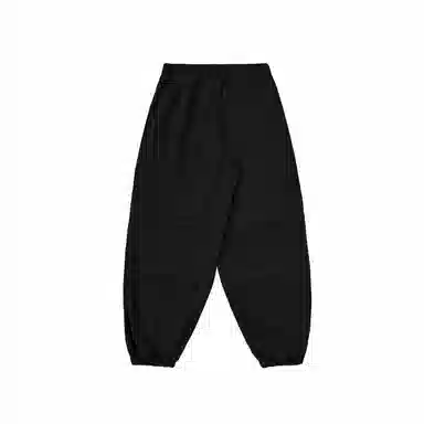 膨胀潮牌 洗水工装束脚纯色宽松休闲裤 男女同款