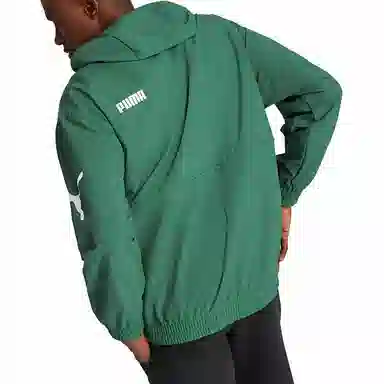 PUMA Hoodie Jacket Men's Dark Green