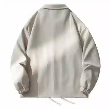 敦煌博物馆 日系学院简约百搭撞色拼接口袋翻领宽松薄款衬衫 男女同款