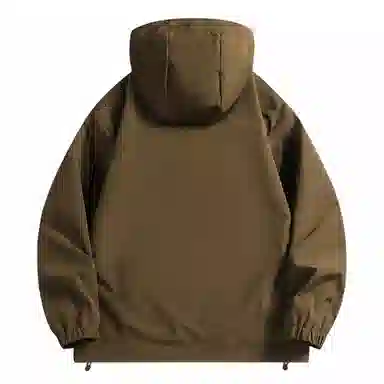 大卫贝肯 美式复古个性字母印花宽松休闲户外通勤保暖防风日常百搭薄款夹克外套 男女同款