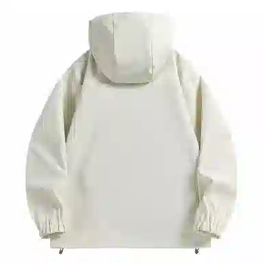 大卫贝肯 美式复古个性字母印花宽松休闲户外通勤保暖防风日常百搭薄款夹克外套 男女同款