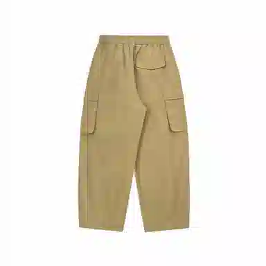 膨胀潮牌 宽松纯色阔腿休闲裤 男女同款