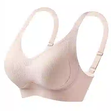 草本初色 无痕提拉美背聚拢防下垂无钢圈收副乳半固定不空杯文胸 女款