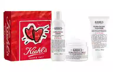 科颜氏 高保湿水面霜护肤套装 舒缓紧致修护