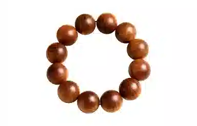 檀欣 【过手留香】有钱花 复古文玩佛珠首饰上岸招财转运八方来财#好运 檀香木多圈叠戴盘玩念珠手饰品 檀木 手串 男女同款情侣款