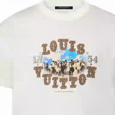 Louis Vuitton FW24 Logo T-Shirt White