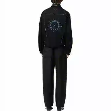 Louis Vuitton FW24 Black Denim Jacket