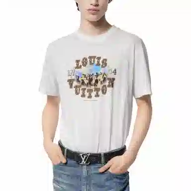 Louis Vuitton FW24 Logo T-Shirt White