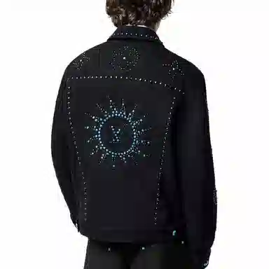 Louis Vuitton FW24 Black Denim Jacket