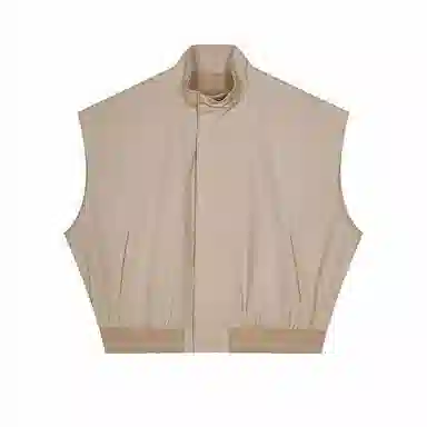 速写 纯色日常简约超宽松无袖马甲 男款