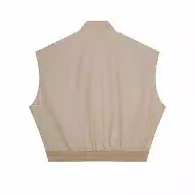 速写 纯色日常简约超宽松无袖马甲 男款