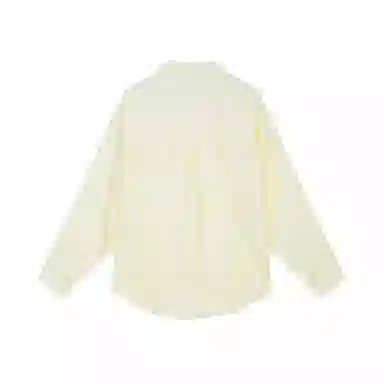 速写 纯色简约日常宽松长袖衬衫 男款