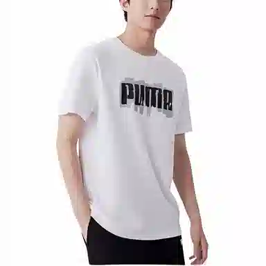 PUMA WORDING TEE logo SS24T