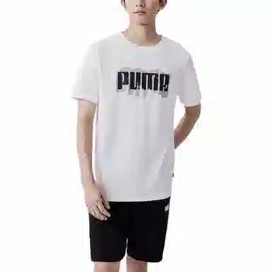 PUMA WORDING TEE logo SS24T