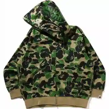 BAPE ABC CAMO Shark Hoodie