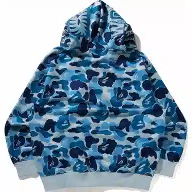 BAPE ABC CAMO Shark Hoodie