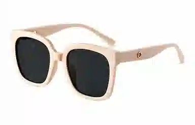 优幽兰 复古潮流旅行骑行开车驾驶偏光小众休闲精致防紫外线 方形 太阳眼镜 男女同款情侣款